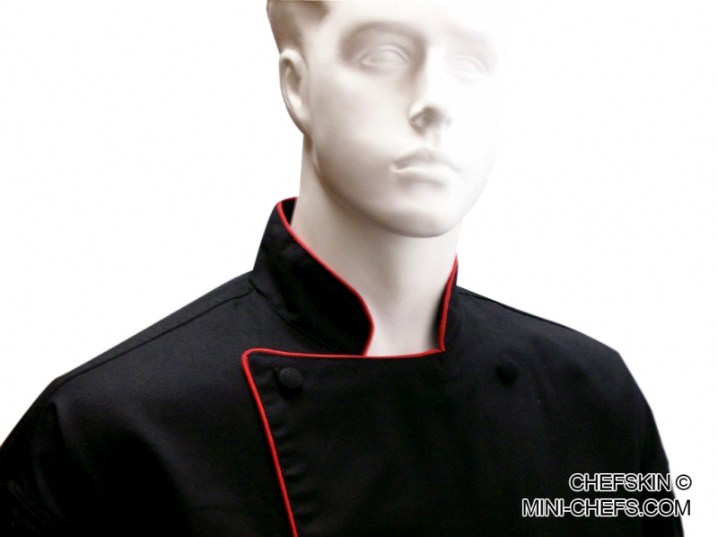  Chefskin -RED PIPING  