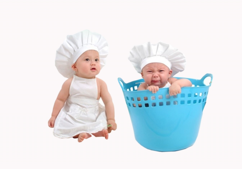  Chefskin -BABIES & TODDLERS CHEF MUSHROOM HATS IN ASSORTED COLORS 